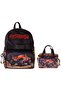 Kids Soil Truck Boys' Black - Red Elementary School Backpack and Lunch Box Set - Setkk-L5359B - 2
