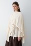 Women's Natural Linen Belted Tunic with Scarf Detail