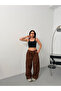 Coffee Brown Baggy Unisex Trousers