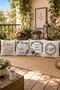 Home Sweet Home Patterned 4-Piece Throw Pillow Cover Set - 2