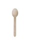 100-Piece Ecological Wooden Cutlery Set 16 cm Disposable Invitation Party Organization Tableware Set - 8