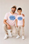 Father Son Combination Sold as a Single Item 100% Cotton Oversize T-Shirt Father's Day Gift