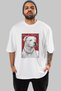 For the Love of Dogs 41 Front Dog Printed White Oversize T-Shirt 100% Cotton Unisex Dog Lover Premium Design - 2