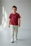 Girls&Boys Bordo Date Printed Cotton Sporty&Stylish T-Shirt Pants Lower&Upper Set 2-8 Years - 5