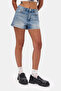 İts Basic Women's Mini Mom Denim Shorts