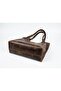 Genuine Leather, Handmade, Zippered Organizer, Tote Women's Shoulder Bag - 6