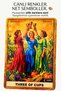 Classic Canvas Tarot - Based on the Rider Waite, Oval Cut Quality Tarot Deck + with Instruction Guide, Limited Edition, Artistic Special Design, Canvas Texture, Collectible - 6
