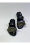 Floral Handmade Flower-Detail Comfortable and Stylish Designed Comfortable Sole Slippers - 6