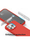 Silicone Case for iPhone 15 Pro Max 6.7" Hypoallergenic Comfortable Grip Enhanced Protection | WIDGETS MATRIX - 4