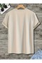 Men's Nasa the Star Printed T-Shirt Oversize Loose Boyfirend - 3