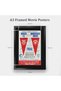A3 FR 1968 European Championship Final Programme Poster Signed Gift FRAMED A3 Printed Autograph Football Gifts Print Photo Picture Display - 2