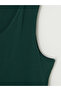 Petrol Plus Size U-Neck Women's Undershirt - 6