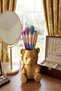 Cute Teddy Bear Makeup Brush Organizer and Pen Holder - 2