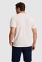 Men's Cream Regular Fit Crew Neck T-Shirt 50322495-Vr071 - 5