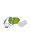 Plastic Lunch Box Green/Clear/Grey - 4