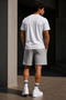 100% Cotton Oversize Men's Shorts Set with Ethnic Patterns, Premium Summer Comfortable Fit - 5