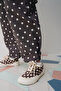 Patterned Trousers Polka Dot Bitter Brown - 4