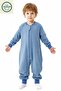 4 Seasons Muslin Long Sleeve 1.0 Tog Sleeping Bag 100% Cotton - 2