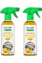 Hob & Oven Cleaner Citrus 500ml Pack of 2 | Powerful Kitchen Grease Remover Spray | Easy Cleaning Formula for Stove & Oven