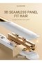 Professional Mini Hair Straightener Small Flat Irons For Short Hair Curls Bangs Travel Flat Iron White/Gold - 5