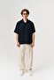 Mach Basic Short Sleeve Tencel Fabric Oversize Shirt - 4