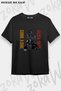 Unisex Loose Fit Guns N Roses V35 Printed T-Shirt