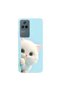 Poco F4 Compatible Plush 2 Design Transparent Case