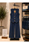Women's Denim Vest and Pants Set