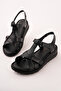 Vrp-115 Genuine Leather Velcro Strap Sandals