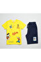 Printed Boy's T-Shirt Shorts Summer Set - 2