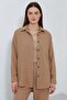 Women's Oversize Viscose Camel Set