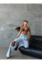 Trend Custom Design Ripped Detail Wide Leg Baggy Jean Denim Pants-Trend Custom Design Ripped Detail Wide Leg Baggy Jean Denim Jeans - 3