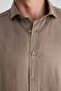 Ds Damat Comfort Mink Linen Shirt - 2