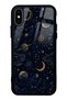 iPhone X - XS Celestial Night Design Glossy Phone Case