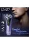 Professional EN-9306 Rechargeable Triple Blades Shaving Razor for Men - Portable, High-Performance Electric Shaver with Precision Blades and Long-Lasting Battery-Intl Version - 3
