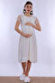 Cotton Maternity and Breastfeeding Set Effortt - Ecru - 5