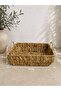 Wicker Rectangular Basket with Handles - 3