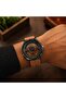 Stylish Brown Analog Sports Watch With Silicone Strap For Men - 2
