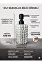 Decorative Ceramic Bubble Soap Dispenser -400Ml- 17X7X7 cm - 3