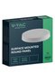 24W Surface-Mounted LED Panel 3000K Warm White - 3