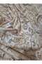Women's Buttoned Modal Fabric Flowy Long Dress - 3