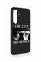 Samsung S25Fe Compatible Ataturk Eyes Patterned Silicone Case - 3