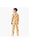 Boys Sweatshirt and Joggers Set with Dinosaur Print - Cotton - Long Sleeves - Crew Neck - 4