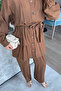 Camel Tunic Trouser Suit - 4