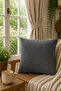 Premium 2-Piece Decorative Throw Pillow Cover Water Repellent Stain Resistant Fade Resistant - 2