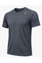 Quick Dry Breathable Reflective Detailed Athletic Technical Sports T-Shirt