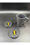 World Cup Coasters Set of 3 Football Themed Table Accessories - 2