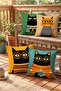 Cats with Glasses Patterned 4-Piece Throw Pillow Cover Set - 2