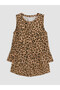 Lcw Babyleopard Patterned Muslin Baby Girl Shorts Set - 2