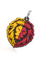 Partial Lion Silicone Keychain - 2